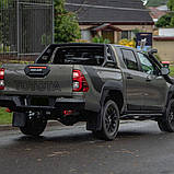 Бризковики Toyota Hilux 2015+ з логотипом, (4шт.), фото 5
