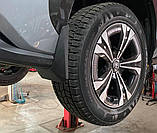 Бризковики Toyota bZ4X 2022+, (4шт.), фото 10