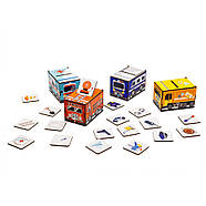 Дитячий сортер Монтессорі "Машинки" Puz-87873, фото 3