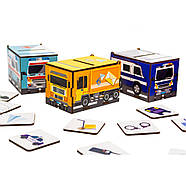 Дитячий сортер Монтессорі "Машинки" Puz-87873, фото 5