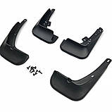 Бризковики Hyundai Accent Solaris 2011-2021, (4шт.), фото 4