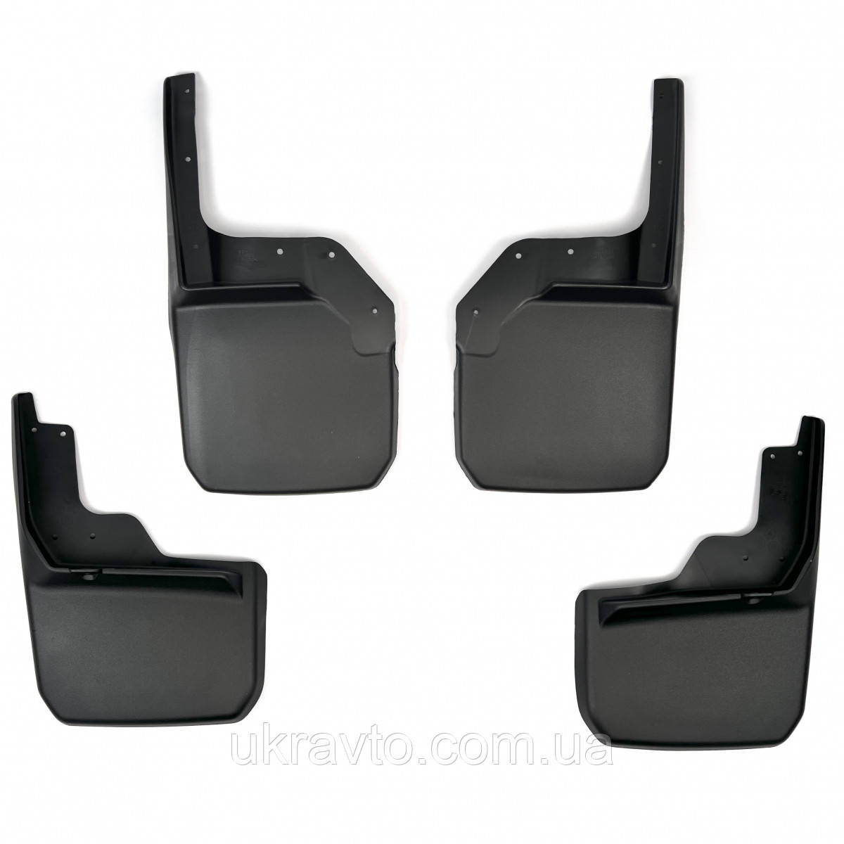 Бризковики Jeep Wrangler 2008-2018, (4шт.)