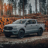 Бризковики Ford Ranger 2019-2022 Wildtrack з порогами, (4шт.), фото 4