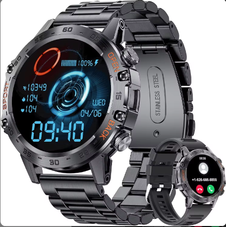 Smart Watch мужские ударостойкие и водонепроницаемые, смарт часы умные ...