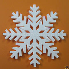 Сніжинка з пінопласту SN5