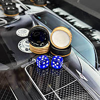 Нарди дерев'яні зі склом "Bentley", 64×30×6см, арт. 270022, фото 7