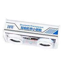Колонка портативна V8 BT/TF/USB/TWS 10 Вт біла, фото 5