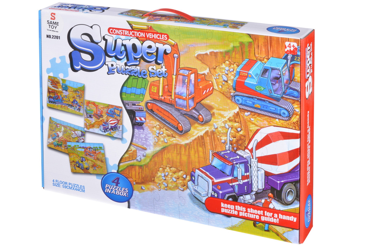 Same Toy Пазл Будівельна техніка
