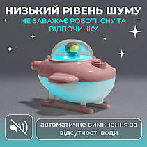 Зволожувач повітря USB 220ml рожевий 220ml, фото 5