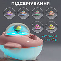 Зволожувач повітря USB 220ml рожевий 220ml, фото 6