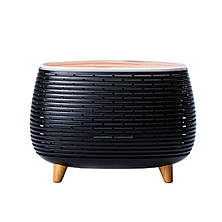 Зволожувач повітря Holdmay Life of Leisure Aroma Diffuser 400ml Чорний, фото 4