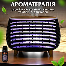 Зволожувач повітря Holdmay Life of Leisure Aroma Diffuser 400ml Чорний, фото 6