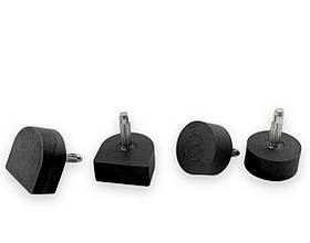 Набійки поліуретанові на штирі CASALI SILK штир 2.9мм колір чорний