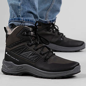 Черевики чоловічі зимові з хутром (365 коричневі)