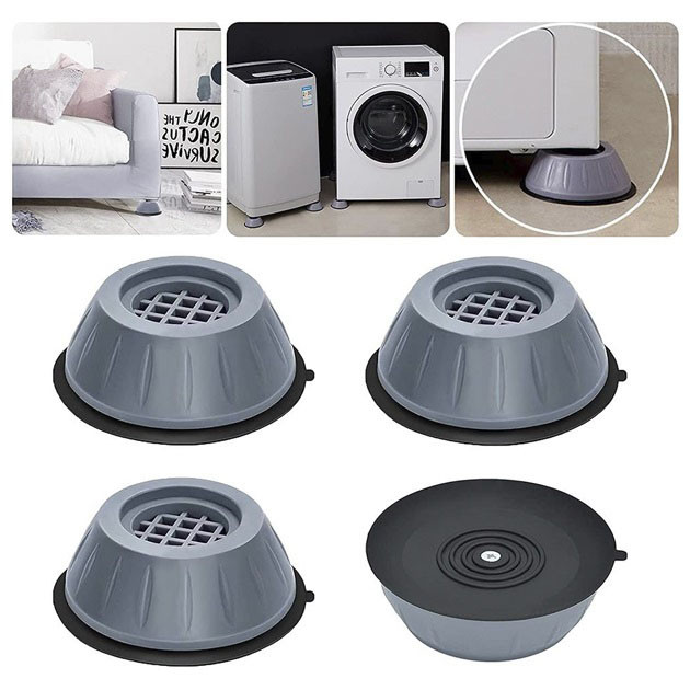 Подушечки для пральної машини підставка, Підкладки антивібраційні для пральної машини LO-73, фото 1