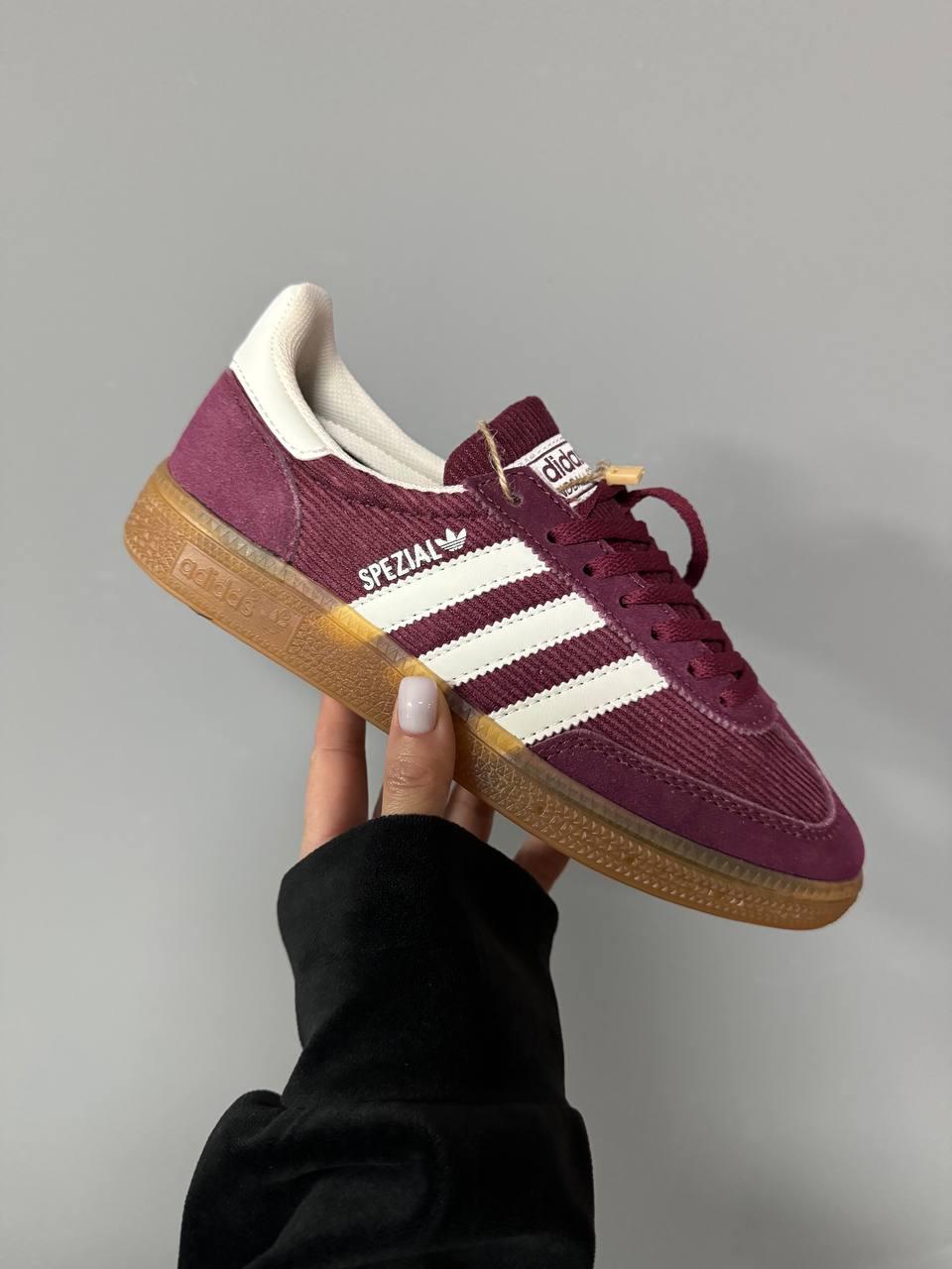 Жіночі Кросівки Adidas Spezial Burgundy Velvet  / Адідас Спешл