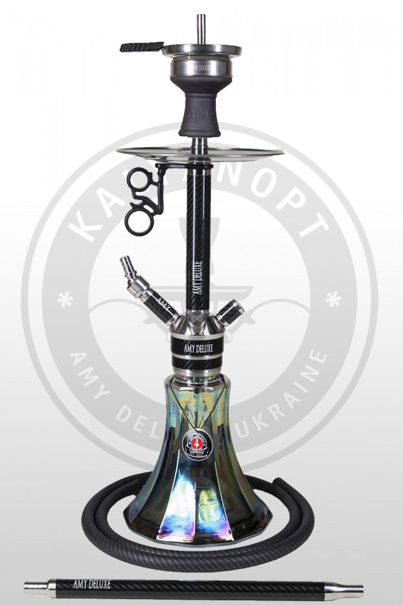 Кальян AMY Deluxe SS 22.02 R Carbonica Pride S Black  (65 см)