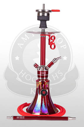 Кальян AMY Deluxe SS 22.02 R Carbonica Pride S Red (65 см), фото 1