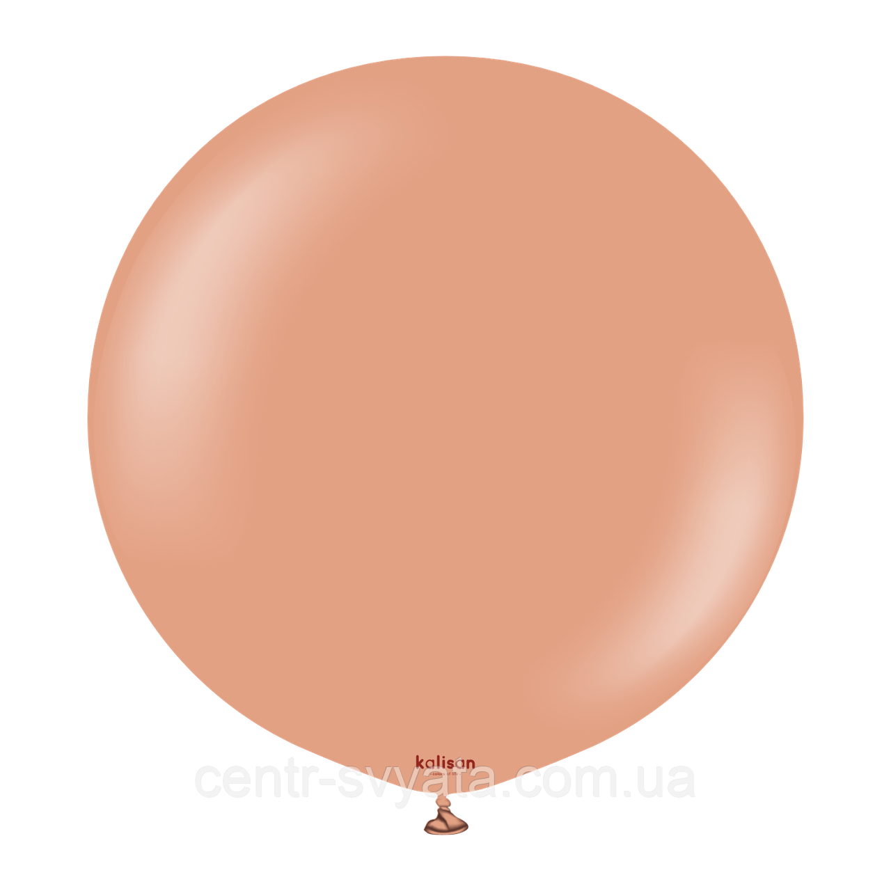 Латексна кулька Kalisan 18"(45 см) Standard Clay Pink | Пастель рожева глина