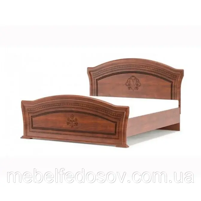 Ліжко двоспальне з ламельною основою (Мебель-Сервіс) 2065х1750х1050мм, фото 1