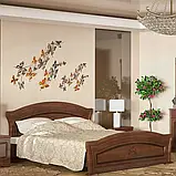 Ліжко двоспальне з ламельною основою (Мебель-Сервіс) 2065х1750х1050мм, фото 2