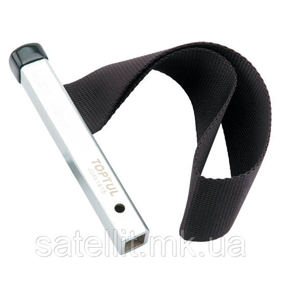 Ключ для оливних фільтрів "нейлонова стрічка" TOPTUL (Д=152 мм), JDAV1615, фото 1