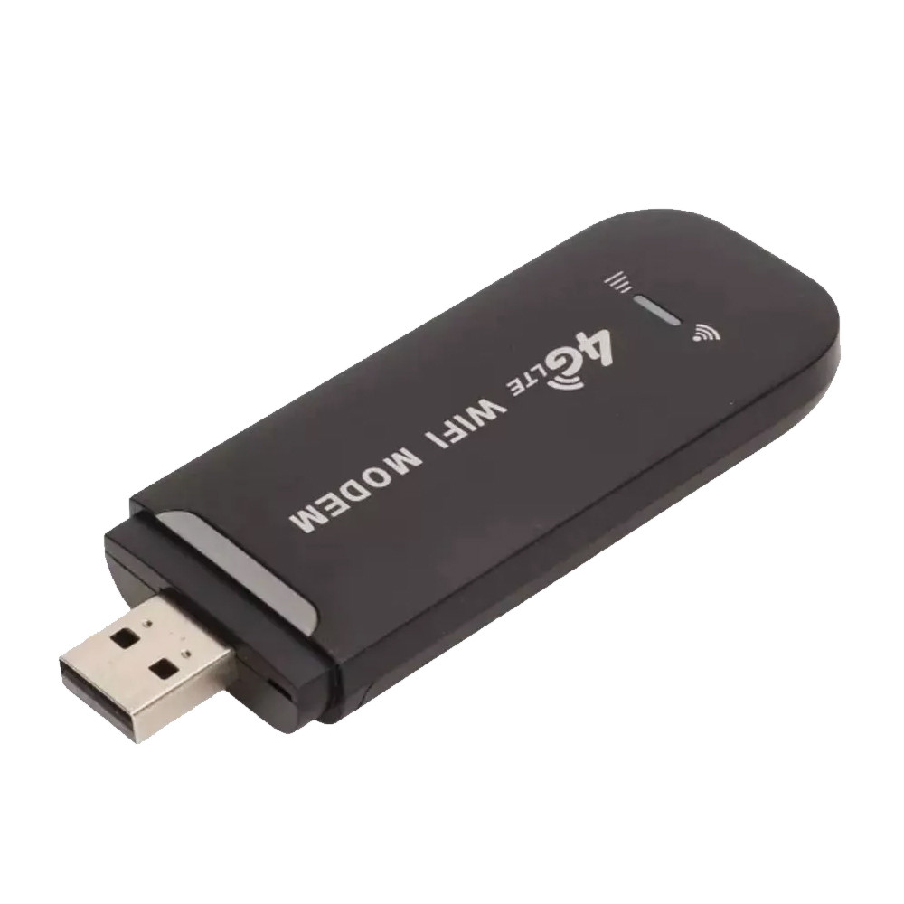 4G модем під SIM картку від USB + Wi-Fi маршрутизатор / 4G роутер Black (9535)