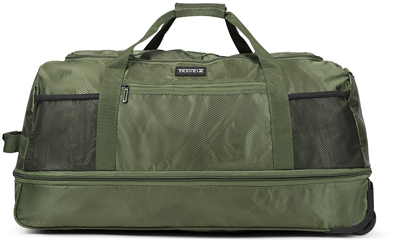 Сумка дорожня на колесах TravelZ Wheelbag Doubleloader foldable green (603097)