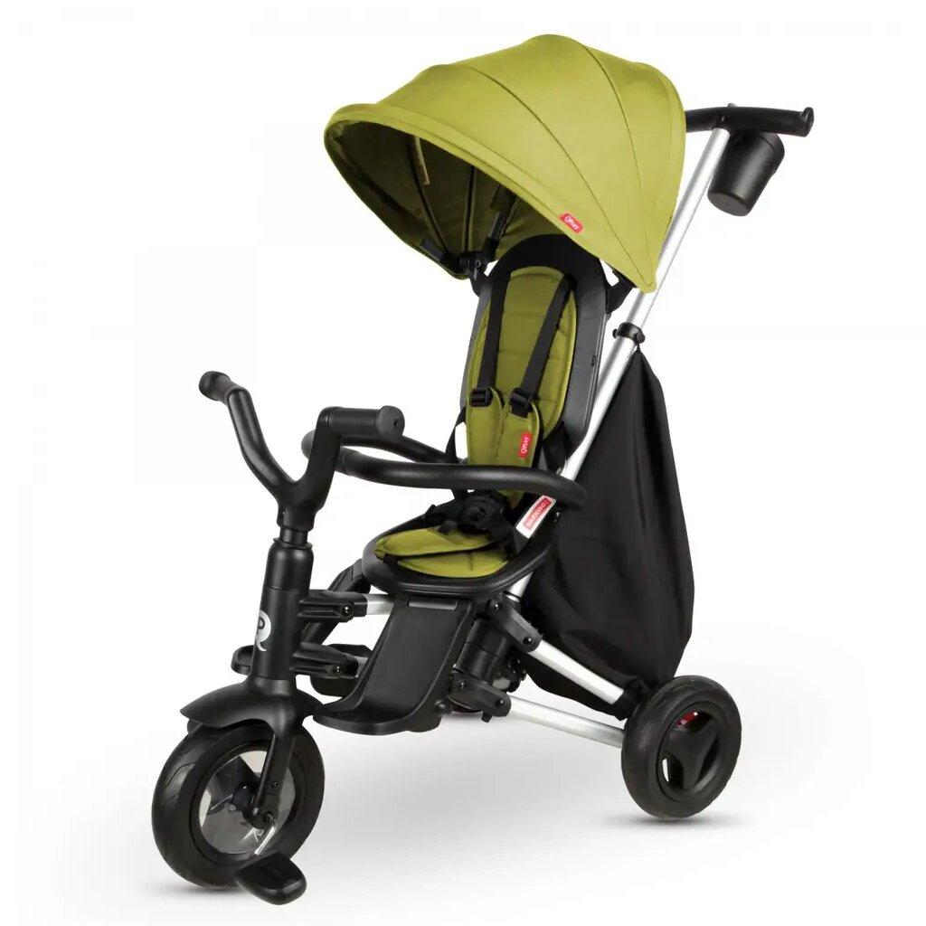 Велосипед складаний триколісний дитячий Nova+ Rubber Gold Mat - Military Green