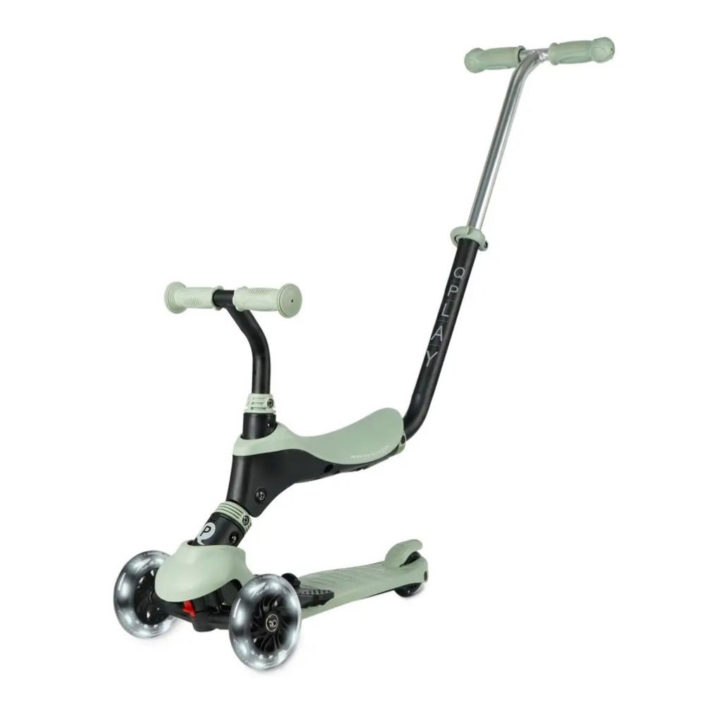 Самокат триколісний дитячий 5 в 1 Sema Pro Green, фото 1