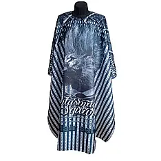 Перукарська накидка Hots Professional Lion на резинці та гачках, 160*140см (HP1077)