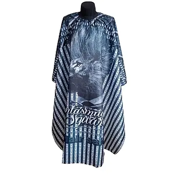 Перукарська накидка Hots Professional Lion на резинці та гачках, 160*140 см (HP1077)