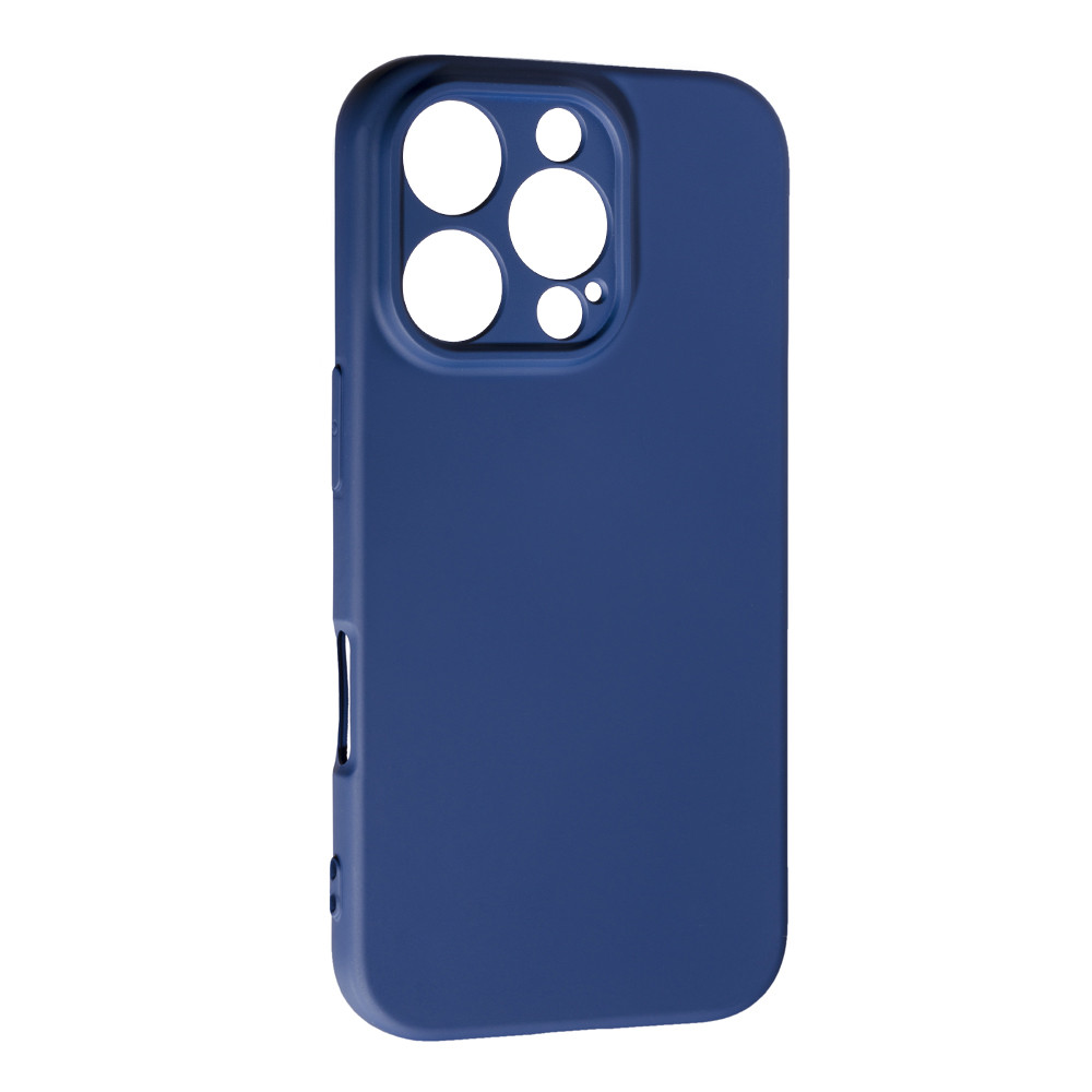 Силікон Case SMTT (AA) Apple iPhone 16 Pro, Dark Blue