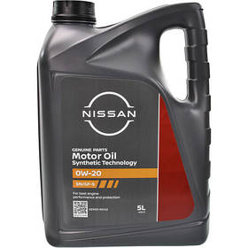 Моторна олива Nissan Motor Oil 0W-20 (KE90090143) 5 л