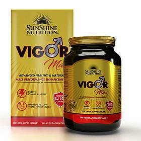 Sunshine Nutrition Vigor Max Cap 120 шт Вигор макс вітаміни для чоловіків
