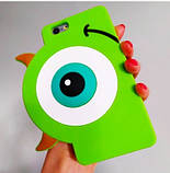 Силіконовий чохол для iPhone SE/5S/5 - Mike Wazowski, "Університет монстрів", фото 3