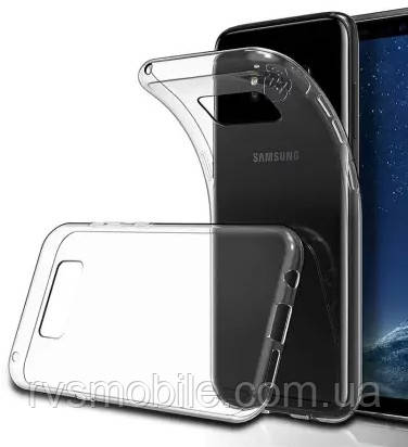 Силіконовий тонкий чохол Samsung Galaxy S8 - Прозорий 0,5 мм
