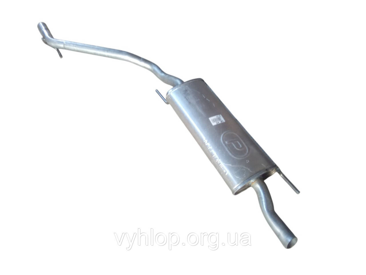 Глушитель Фольксваген Гольф III (Volkswagen Golf III) 1.4/1.6 93-98 (30.85) Polmostrow алюминизированный