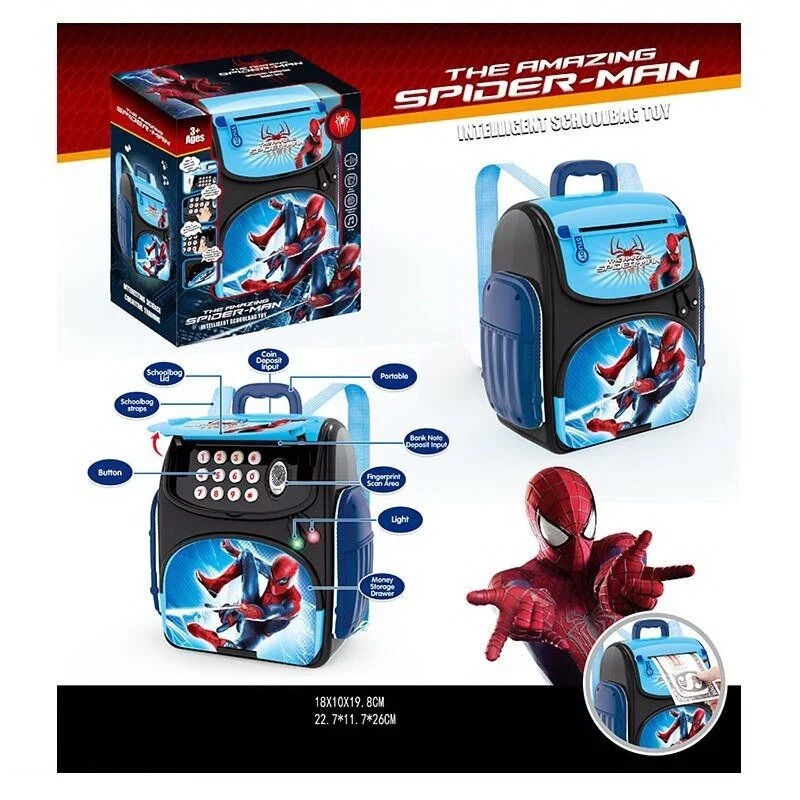 Дитячий сейф рюкзак WF 3008 SM Людина Павук, фото 1