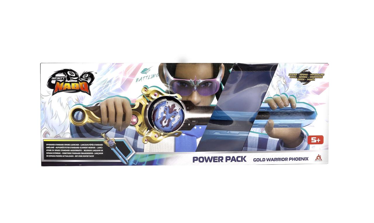 Infinity Nado Дзиґа VI Power Pack Золотий Воїн Фенікс (Gold Warrior Phoenix)