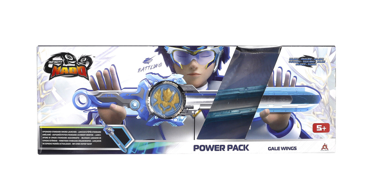Infinity Nado Дзиґа VI Power Pack Крила Бурі (Gale Wings)