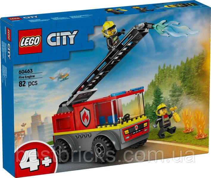 Конструктор Lego City Пожежна машина з драбиною 60463, фото 1