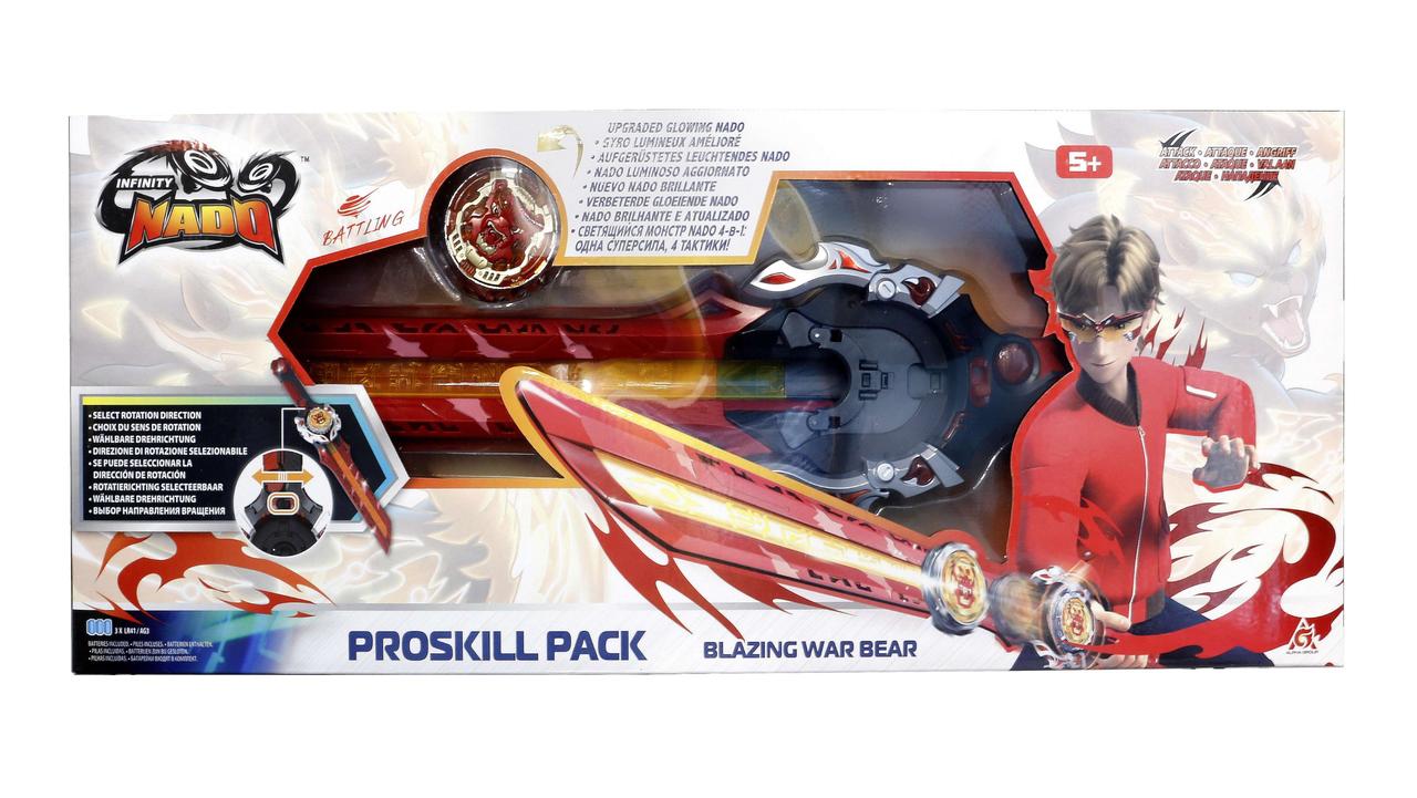 Infinity Nado Дзиґа VI Proskill Pack Палаючий Бойовий Ведмідь (Blazing War Bear)