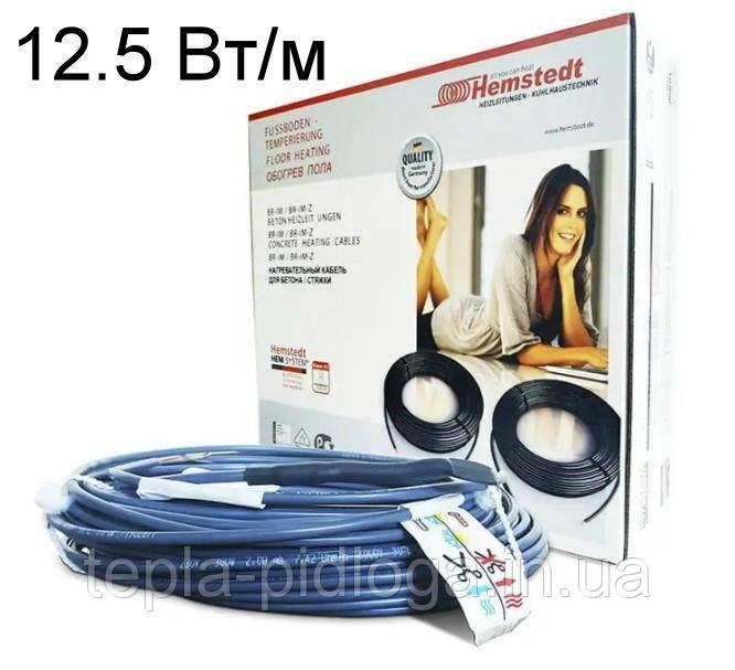 180 М 2250 Вт/м (10.8 м² - 14.4 м²) HEMSTEDT COMFORT DI SI R 12,5 Вт/м КАБЕЛЬ ДВОЖИЛЬНИЙ
