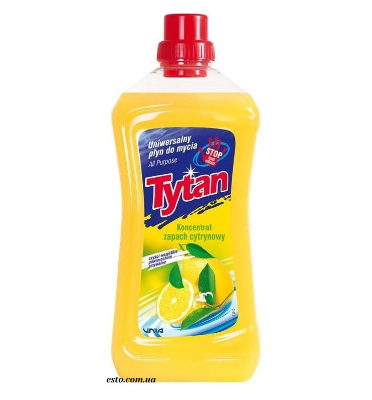 Універсальна рідина для миття Tytan Лимон 1 л
