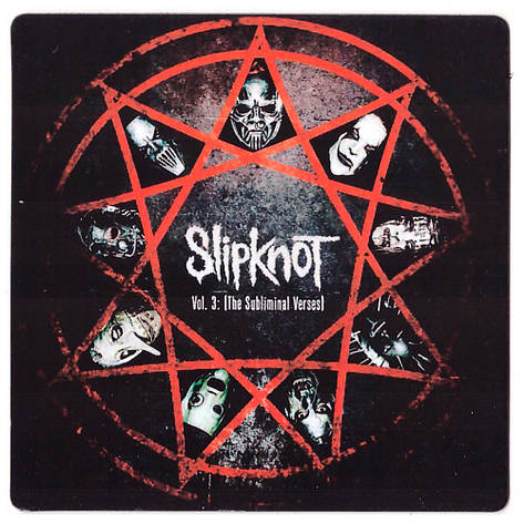 Магніт Slipknot “Vol.3 The Subliminal Verses”, фото 1