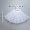Белая фатиновая юбка пачка 30 см, фото 2