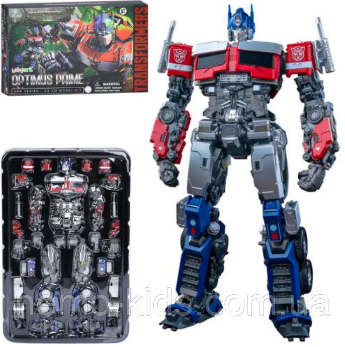Іграшка робот-трансформер Optimus Prime, робот 20см, Transformers Трансформер