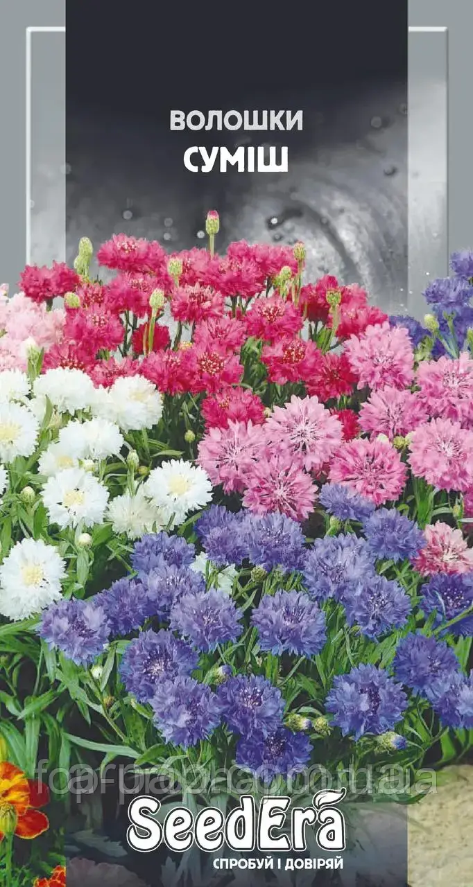 Волошки Польові Суміш SeedEra, 0.5 г, фото 1