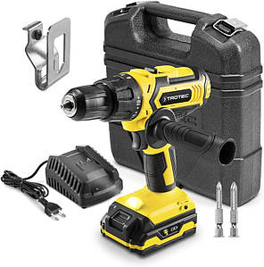 Акумуляторний ударний дриль-шурупокрут Trotec PHDS 11-20V (+кейс)